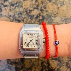 Cartier santos galbee watch